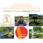 Yoga Retreat "Slow down and relax" - AUSGEBUCHT!