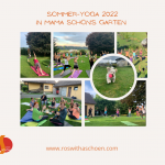 Sommer Yoga 2022 in Mama Schön's Garten