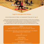 Yoga für einen gesunden Rücken, Gabersdorf